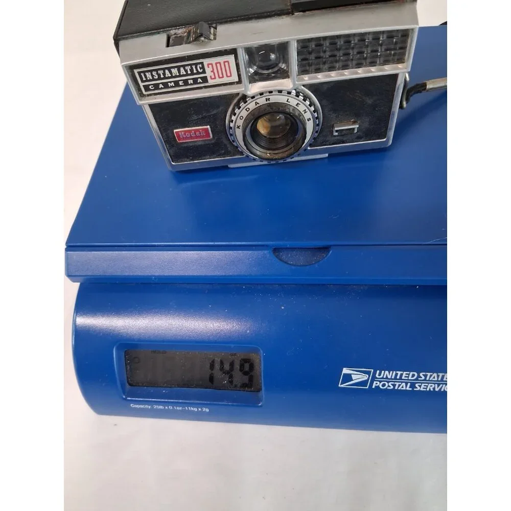 VTG Kodak Instamatic 300 Camera 1960s Film Camera Kodar Lens Untested USA made